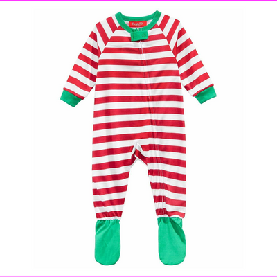 Family PJs Baby and Toddler One Piece Footed Unisex Holiday Pajamas 18 month