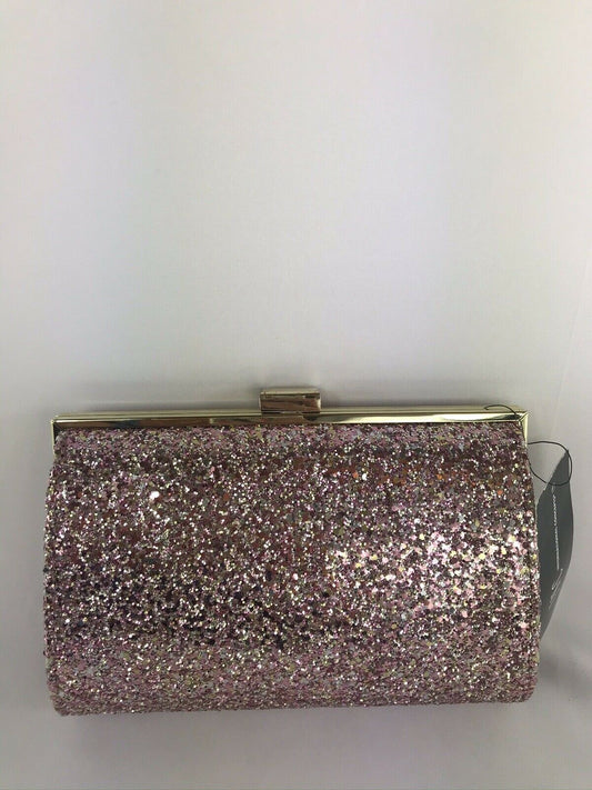 Inc Shiny Party Bag Pink ($79.50)