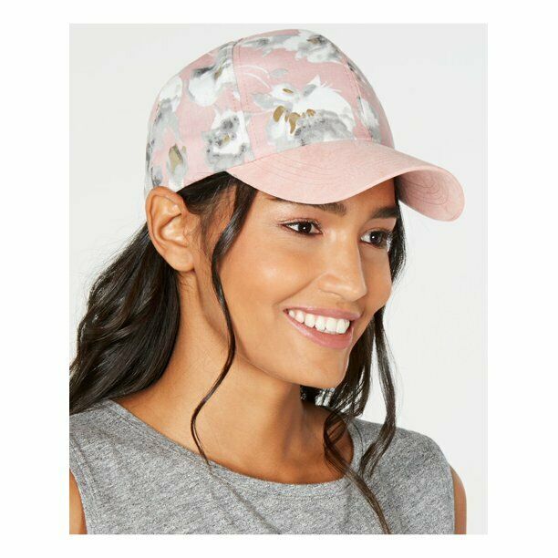 INC Womens Pink Floral Fitted Adjustable Hat – Outlet Designers