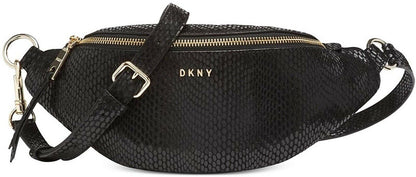 DKNY Sally Leather Belt Bag/Black