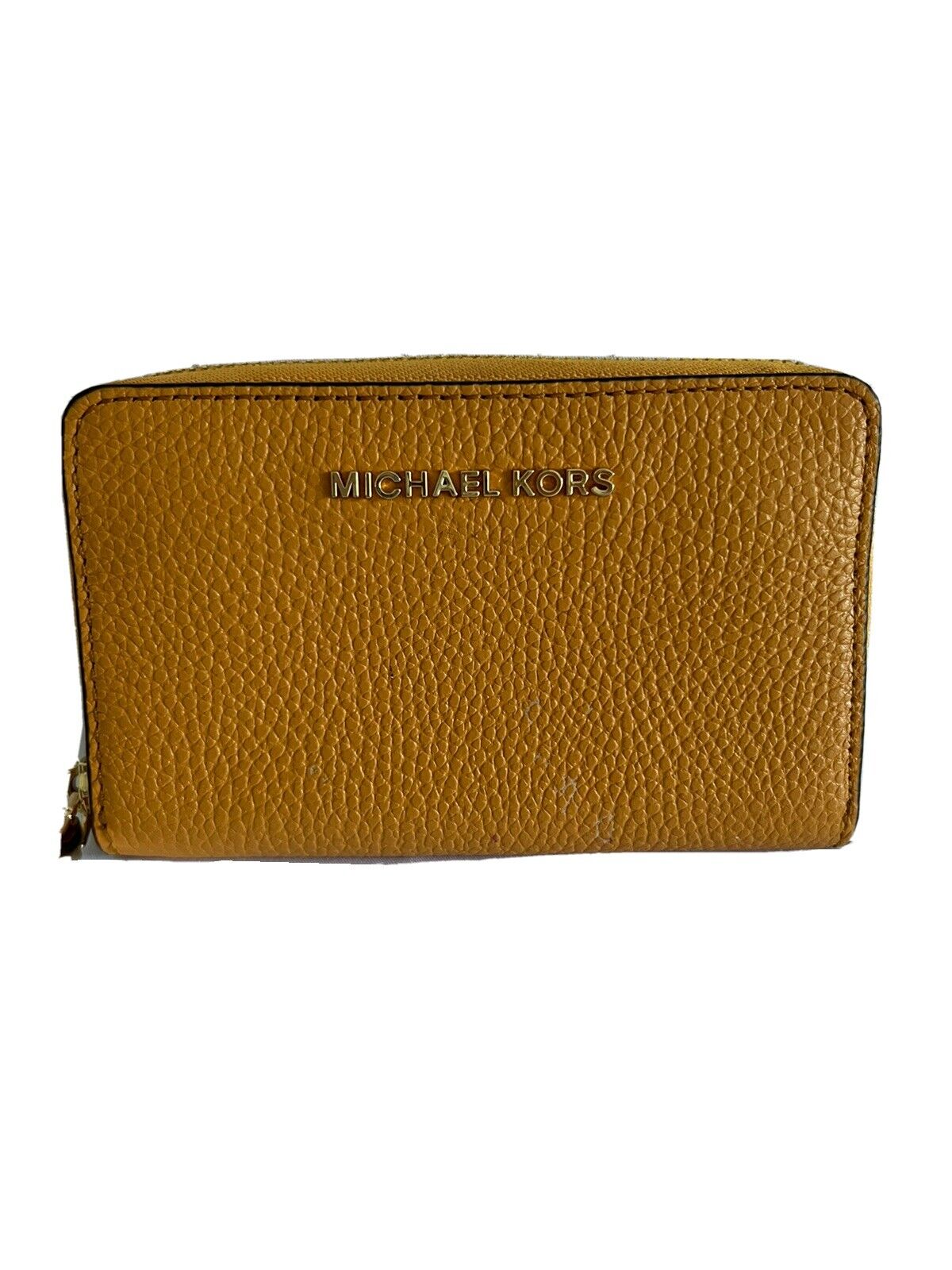 Michael Kors yellow wallet