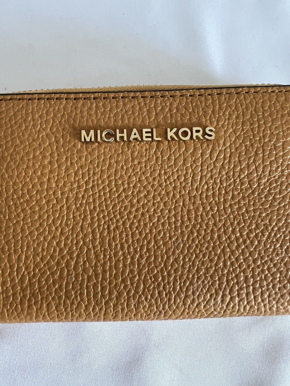 Michael Kors yellow wallet