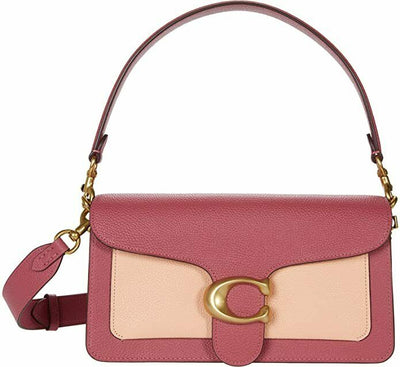 COACH Color-Block Tabby Shoulder Bag 26 B4/Rouge Multi One Size