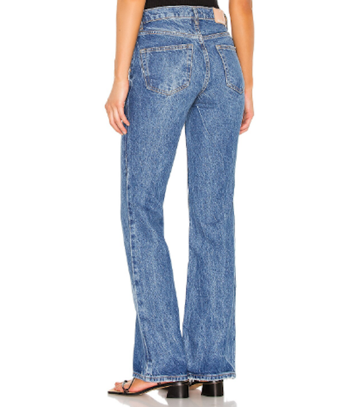 Free People Laurel Canyon Flared Jeans Blue 24R