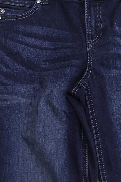 Inc International Concepts Petite Blue Rose Wash Skinny Jeans 6P