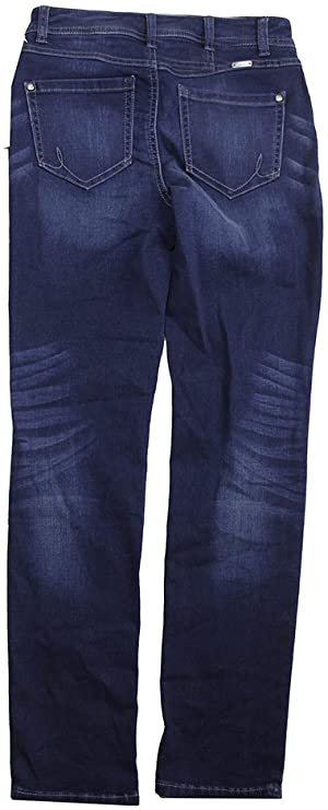 Inc International Concepts Petite Blue Rose Wash Skinny Jeans 6P