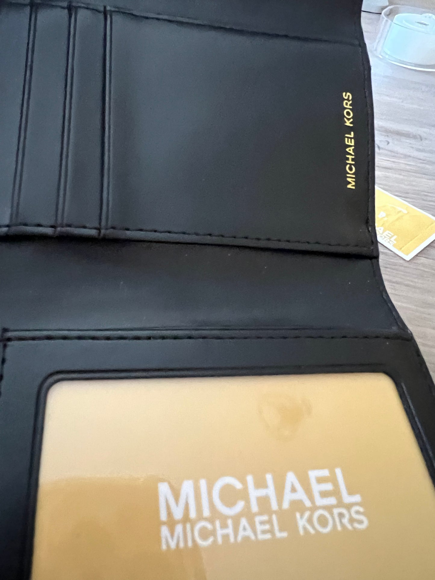 MICHAEL Michael Kors Jet Set Charm Medium Envelope Trifold BLACK