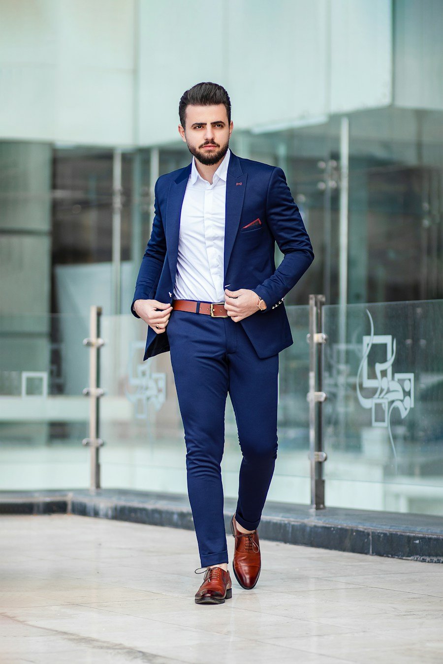 Tailored outfit styling inspiration