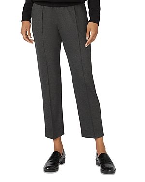 Karen Kane Heathered Pull-On Ankle Pants — Gray, Size XS