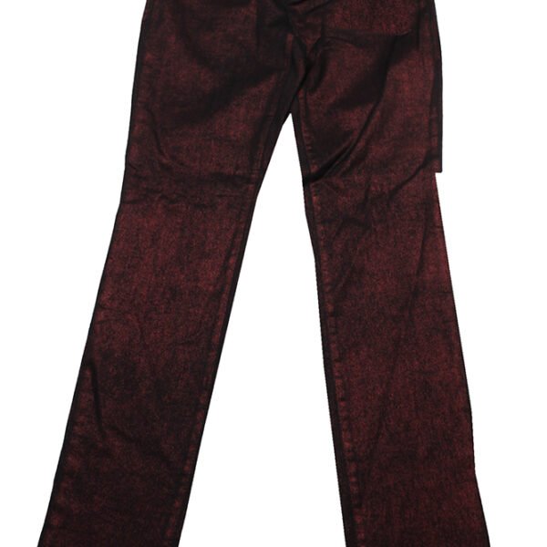 INC Metallic Skinny Jeans — Wine Berry, Size 2