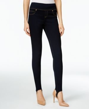 INC Petite Stirrup Skinny Jeans — Indigo, Size 0P