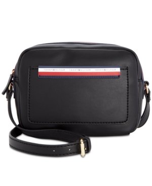 Tommy Hilfiger Jackie Crossbody Bag – Black/Gold
